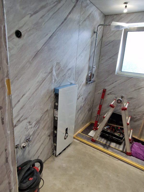 Neuinstallation von Aluverbundplatten