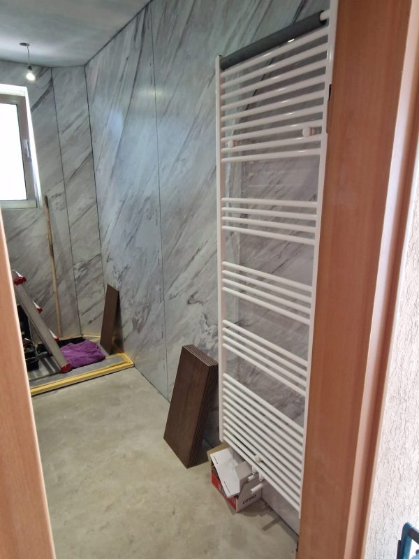 Neuinstallation von Aluverbundplatten