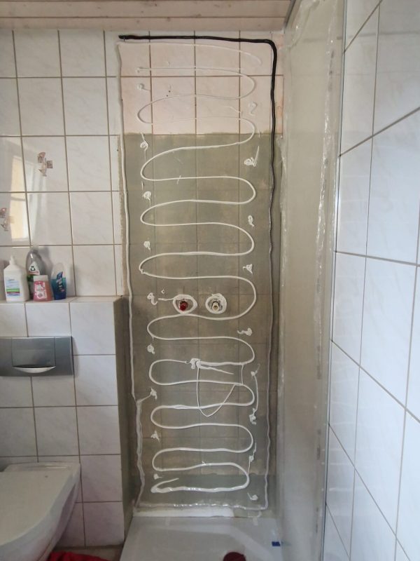 Aufbringen des Kleber
